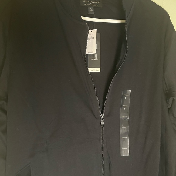 Banana Republic Luxe Touch Performance Tailored Jacket NWT Size L - Picture 2 of 3